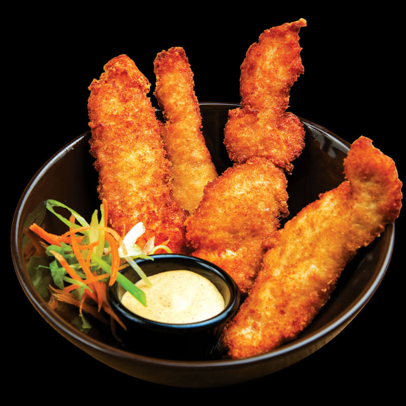 Fried Chicken with Curry Mayo